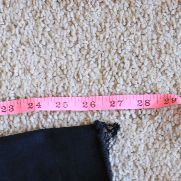 Abercrombie and Fitch Ultra High Rise Super Skinny Black Jeans 10 30 R - Picture 10 of 10